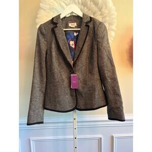 THE ORIGINAL PEGUIN BY MUNSINGER GREY BLAZER SIZE M NWT